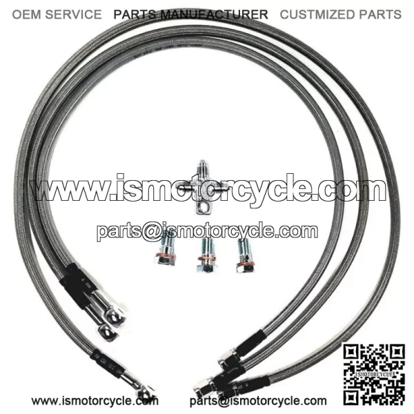 TRX 450R A Arms +2.5 +1 Chromoly Adjustable Brake lines Clamps - Image 3