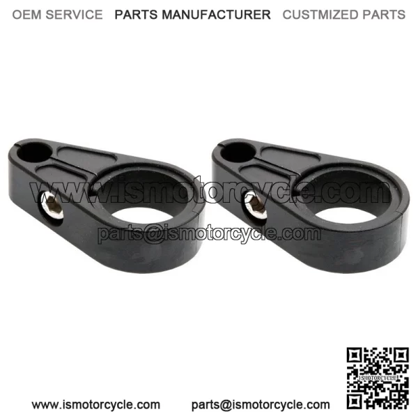 TRX 450R A Arms +2.5 +1 Chromoly Adjustable Brake lines Clamps - Image 4