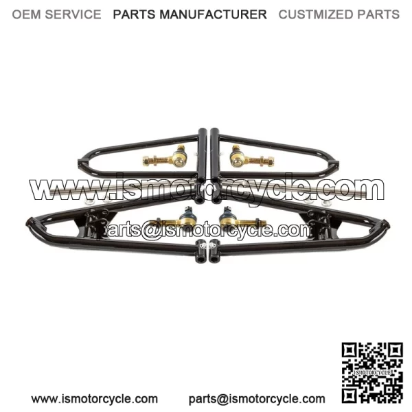 Yamaha YFZ 450  A Arms +2 +1  Chromoly  Adjustable 04 05 Brake Lines Clamps Alba - Image 2
