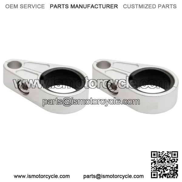 Yamaha YFZ 450  A Arms +2 +1  Chromoly  Adjustable 04 05 Brake Lines Clamps Alba - Image 4