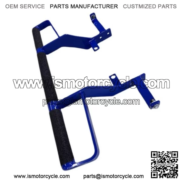 Yamaha Yfz 450r/se Heavyduty Grab Bar, Wheelie Bar 09-24 Blue - Image 2