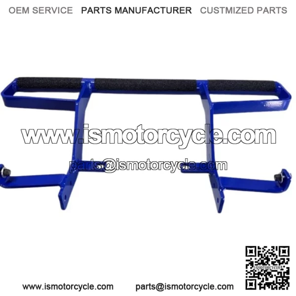 Yamaha Yfz 450r/se Heavyduty Grab Bar, Wheelie Bar 09-24 Blue - Image 4