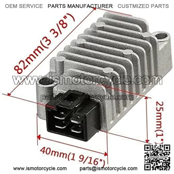 Aluminum Voltage Regulator Rectifier for Y&amaha TW125 WR125 XT600 XJ600 TT600 MT125 TDM850 - Image 5