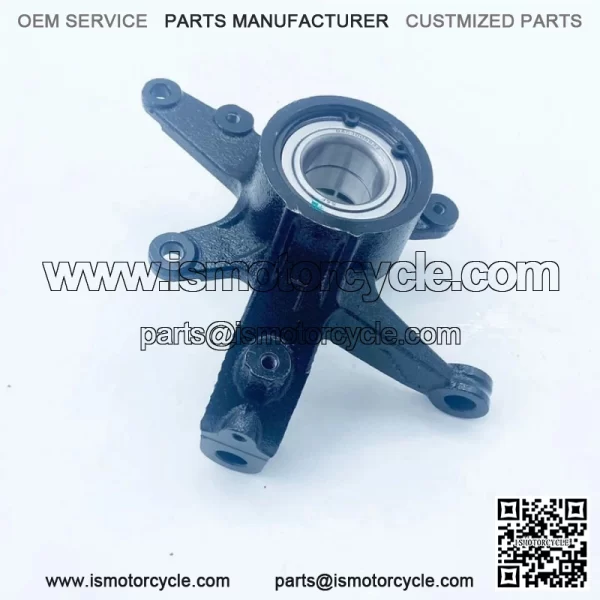 Steering Knuckle Front Left For Hisun 700cc 500c SUPERMACH MENARDS QLINK MASSIMO Electrophoretic black paint - Image 5