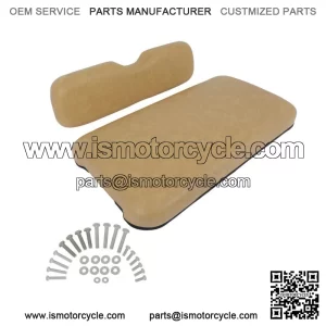 Tan Golf Cart Front Seat Cushion Set Fits EZGO TXT