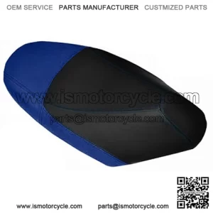 BLACK & R BLUE VINYL CUSTOM FITS PEUGEOT VIVACITY 50 100 125 SEAT COVER UP TO 09