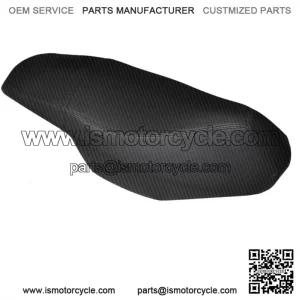 CARBON FIBRE VINYL CUSTOM FITS PEUGEOT SPEEDFIGHT 125 50 09-14 DUAL SEAT COVER