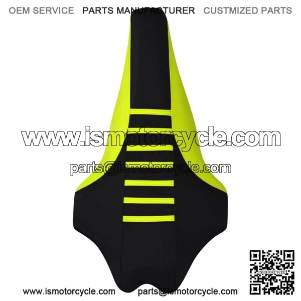 Yamaha 2009-2020 YFZ 450R 450 R Seat Cover  NEON YELLOW/BLK/NEON YELLOW rib #201 - Image 3
